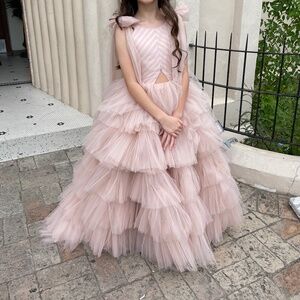 Girl Formal French Couture Gown